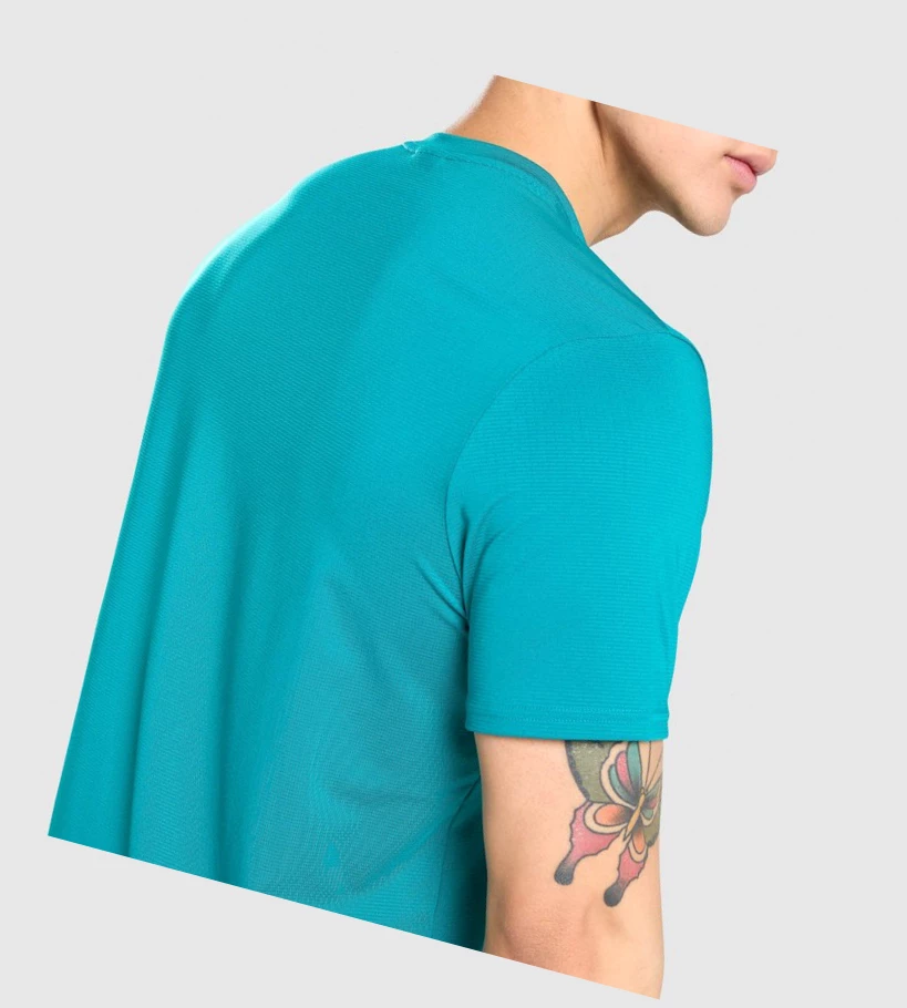 Gymshark Arrival Regular Fit T-skjorte Herre Turkis | YXFGWP357