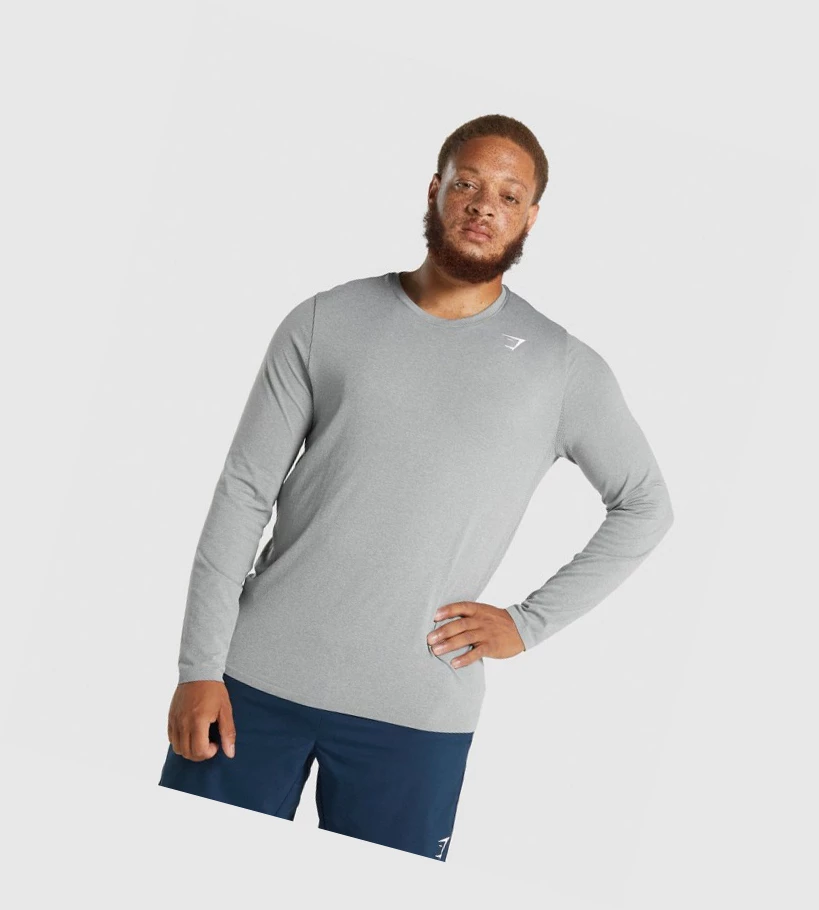 Gymshark Arrival Seamless T-skjorte Herre Grå | ERTCZX384