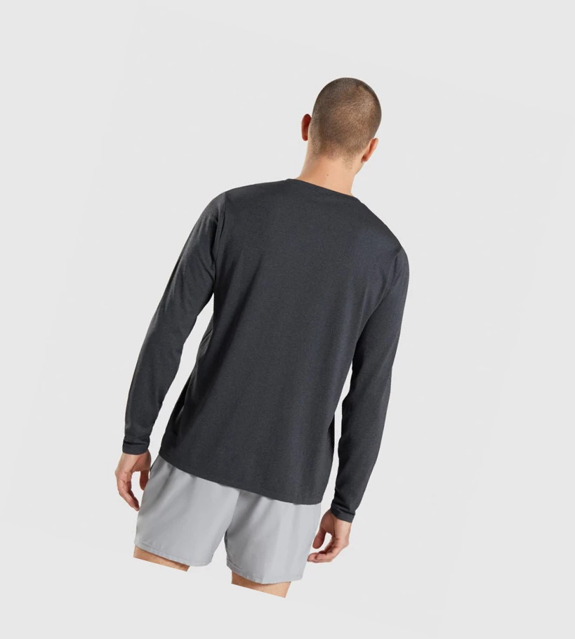 Gymshark Arrival Seamless T-skjorte Herre Svarte | FWQNHK046