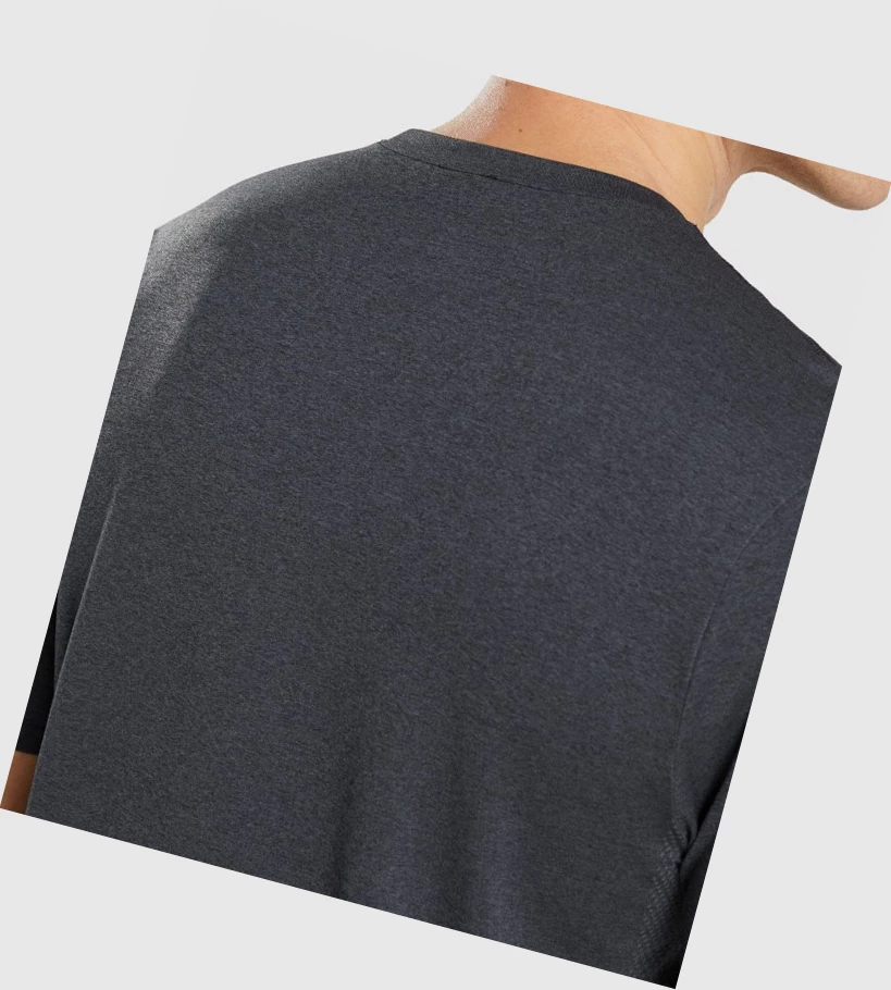 Gymshark Arrival Seamless T-skjorte Herre Svarte | RDYJEO193