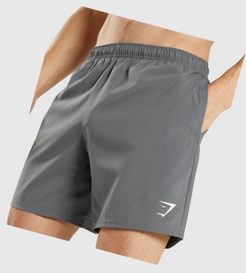 Gymshark Arrival Shorts Herre Grå | ROTNUZ307