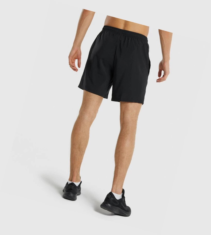 Gymshark Arrival Shorts Herre Svarte | KDUPFG920