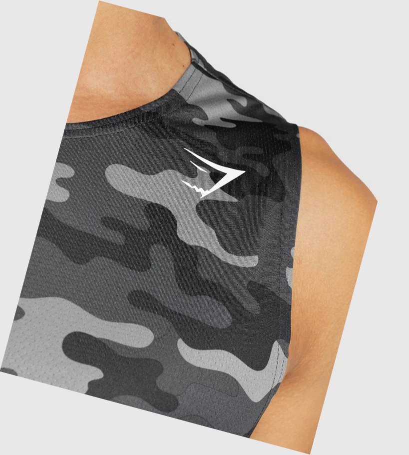 Gymshark Arrival Singlet Herre Grå | ADXUIJ137