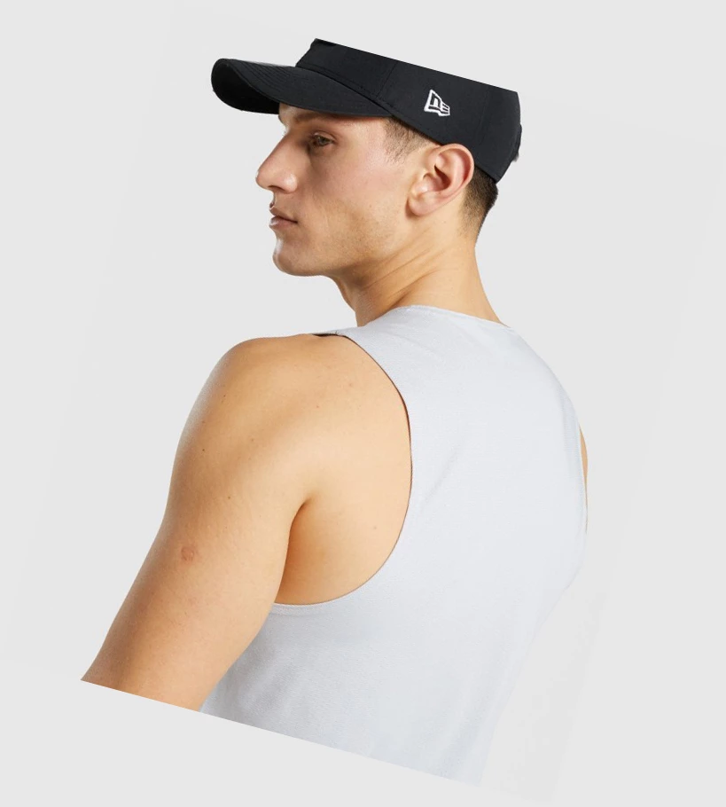 Gymshark Arrival Singlet Herre Lyse Grå | NSHKXY130