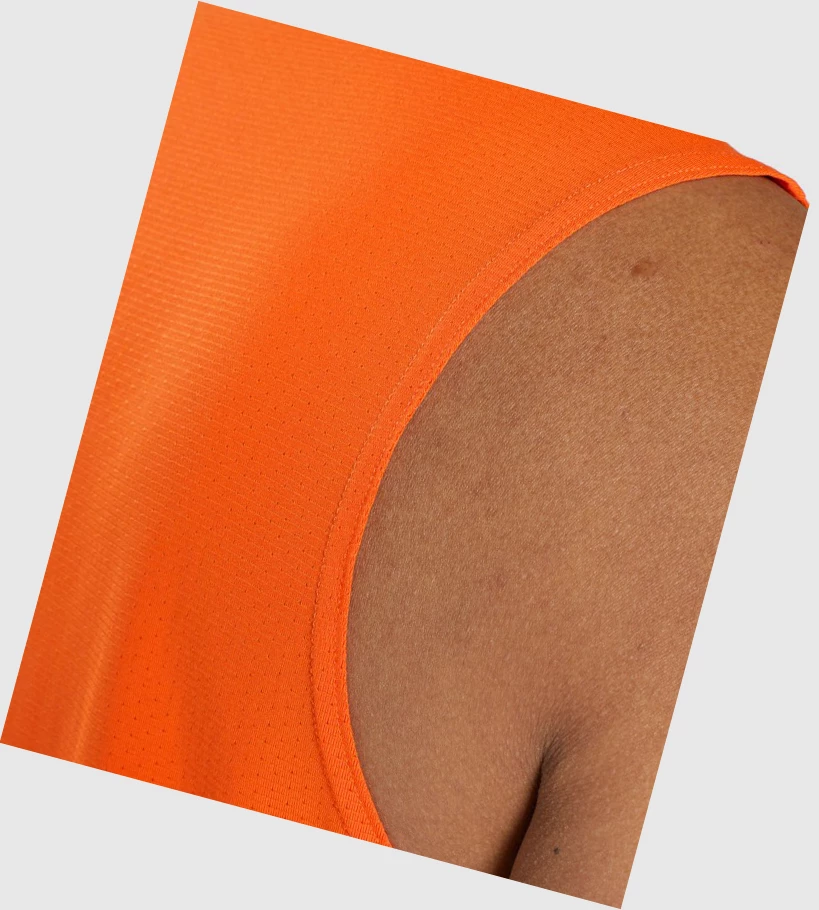 Gymshark Arrival Singlet Herre Oransje | JSOYNW815