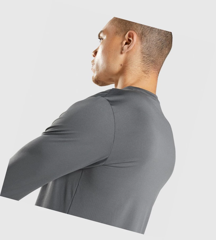 Gymshark Arrival T-skjorte Herre Grå | BJXSPL478