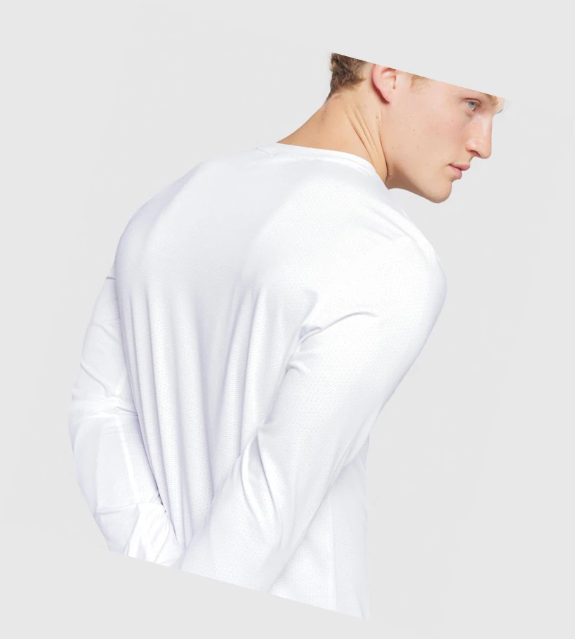 Gymshark Arrival T-skjorte Herre Hvite | ZEODNY801