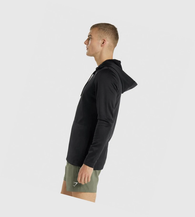 Gymshark Arrival Zip Up Klær Herre Svarte | IXKRMY571