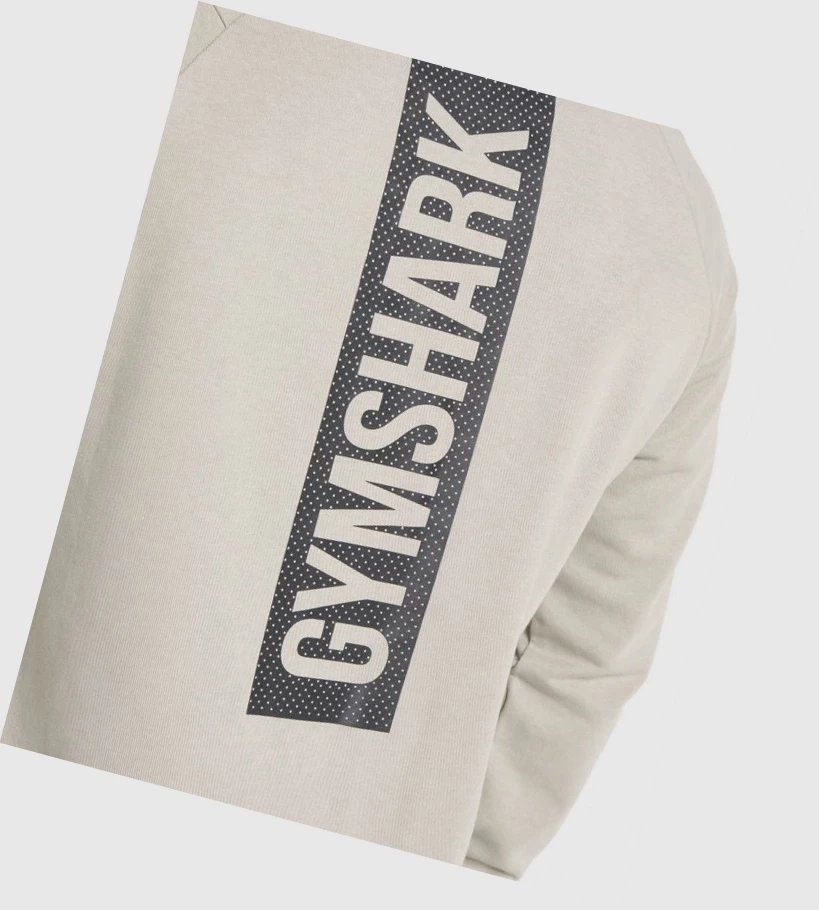 Gymshark Bold Crew Klær Herre Grå | FBWRUN279