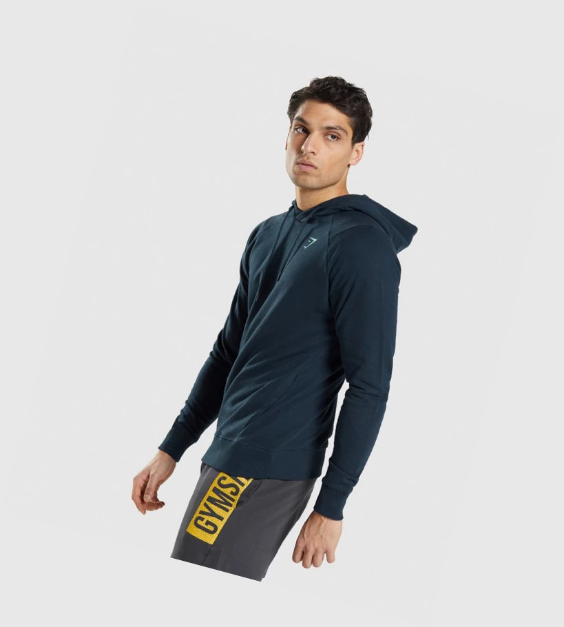 Gymshark Bold Klær Herre Marineblå | WDMNGC167