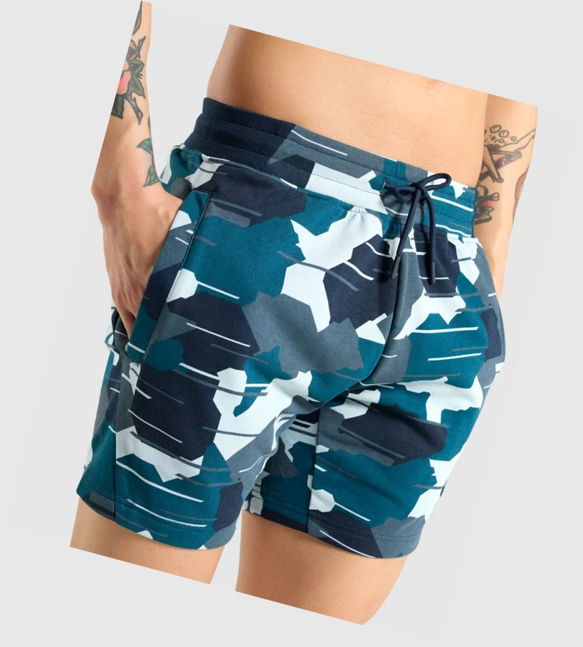 Gymshark Bold Shorts Herre Camouflage | TXNAUL789