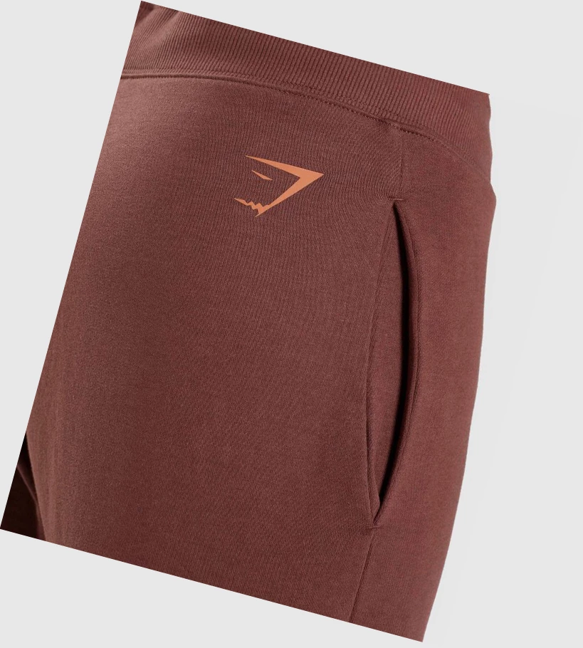 Gymshark Bold Shorts Herre Rosa Brune | VTZHCD850