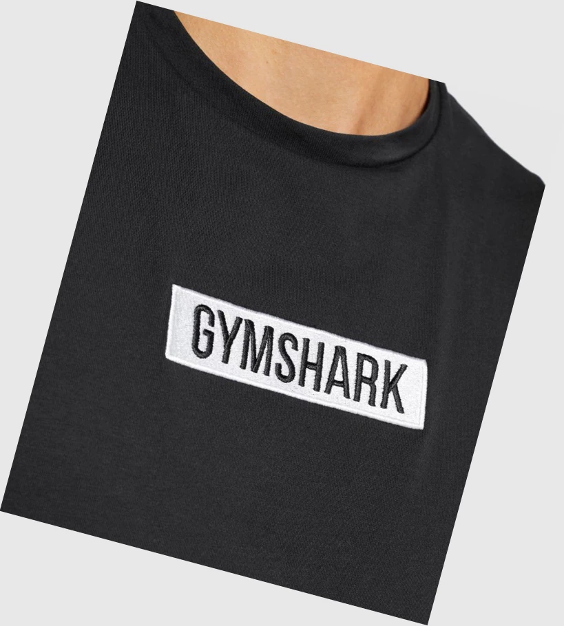 Gymshark Central Drop Arm Singlet Herre Svarte | WUMFTZ946