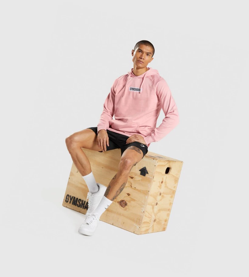 Gymshark Central Klær Herre Rosa | GEKZMV146