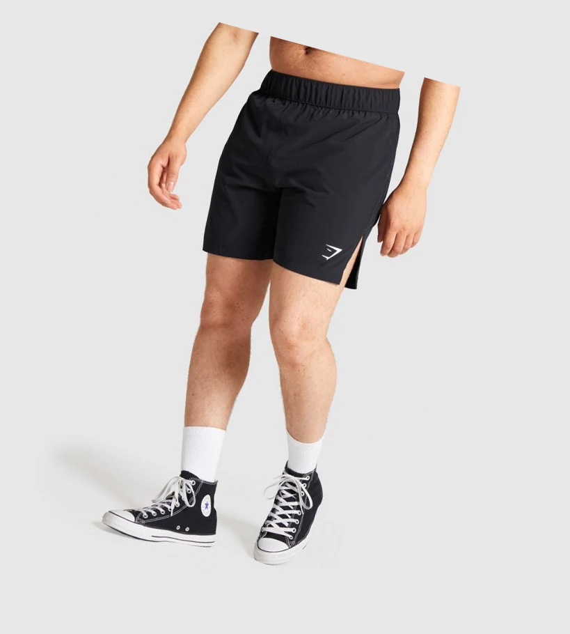 Gymshark Combat Striking Shorts Herre Svarte | ZQOUBY409