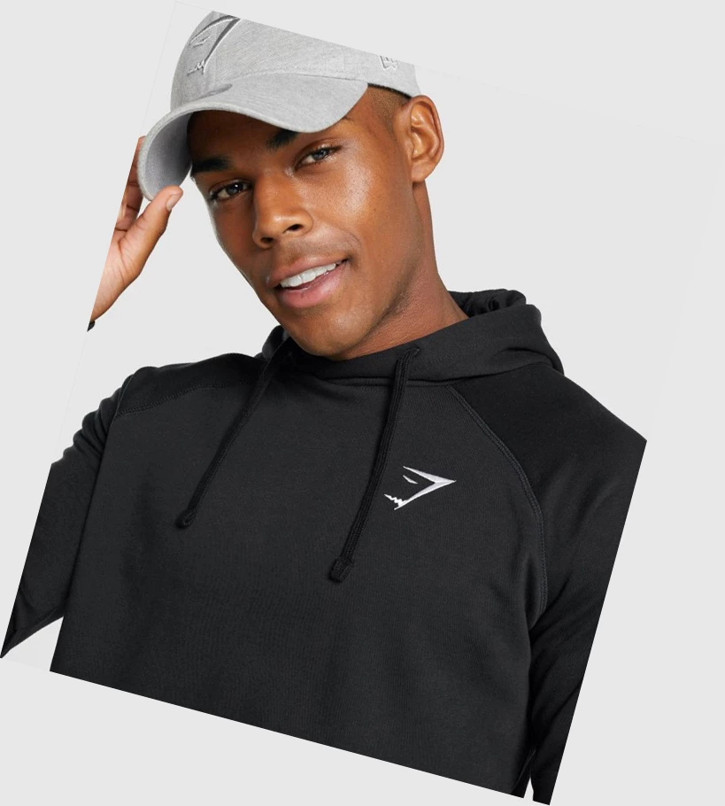 Gymshark Crest Klær Herre Svarte | NTYEJO973