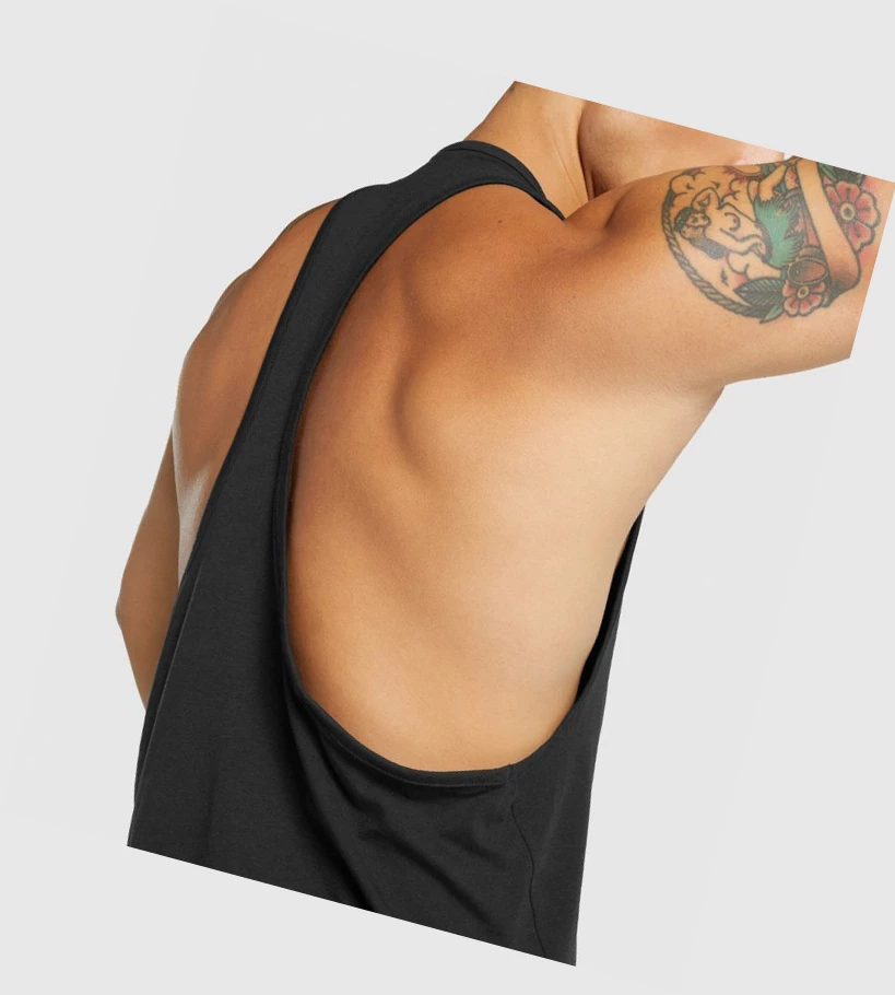 Gymshark Critical 2.0 Singlet Herre Svarte | RFTYVH892