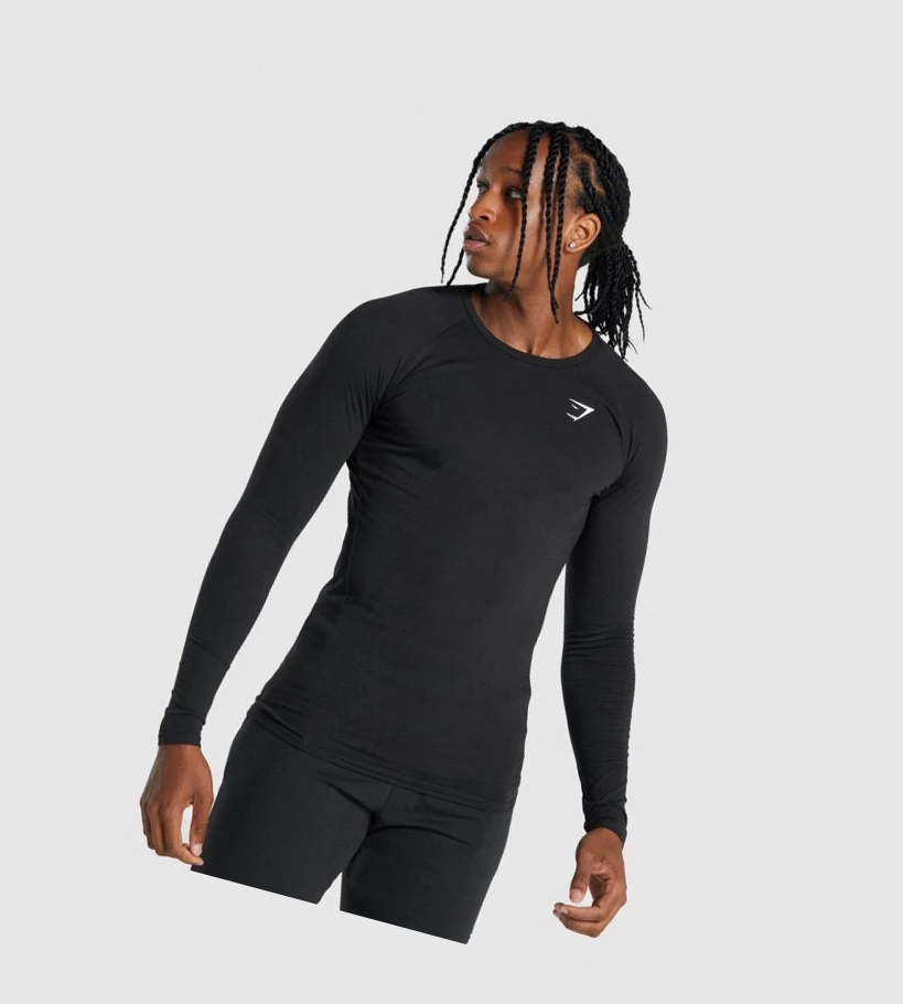 Gymshark Critical 2.0 T-skjorte Herre Svarte | BWVMDI592