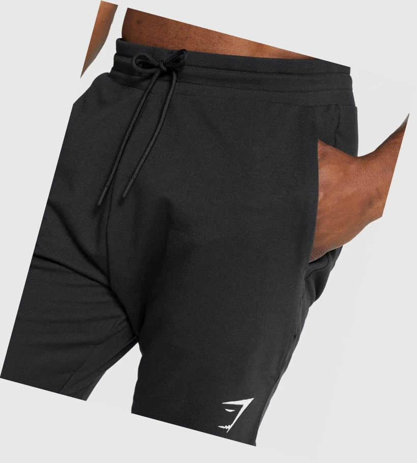 Gymshark Critical Shorts Herre Svarte | OFEKBV164