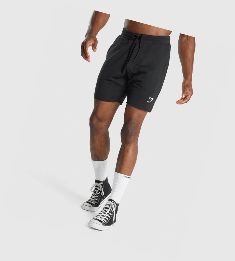 Gymshark Critical Shorts Herre Svarte | OFEKBV164