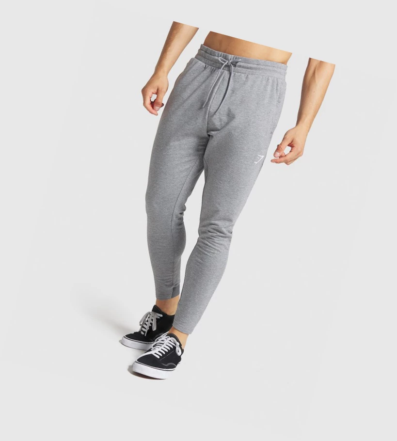 Gymshark Critical Zip Joggebukser Herre Grå | ZERUTH938