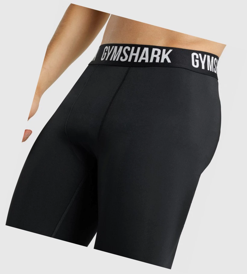 Gymshark Element Baselayer Joggebukser Herre Svarte | OEJAQY271