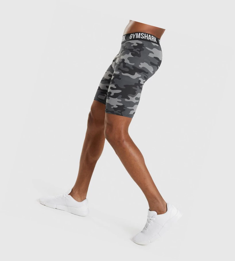 Gymshark Element Baselayer Shorts Herre Grå | QENPZW652