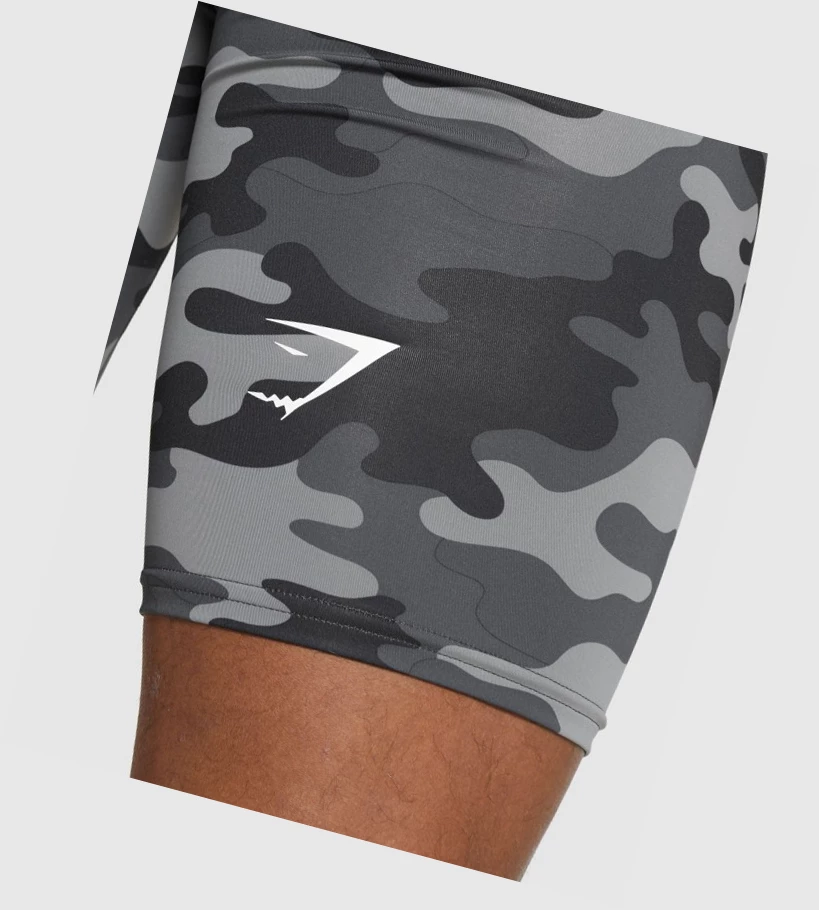 Gymshark Element Baselayer Shorts Herre Grå | QENPZW652