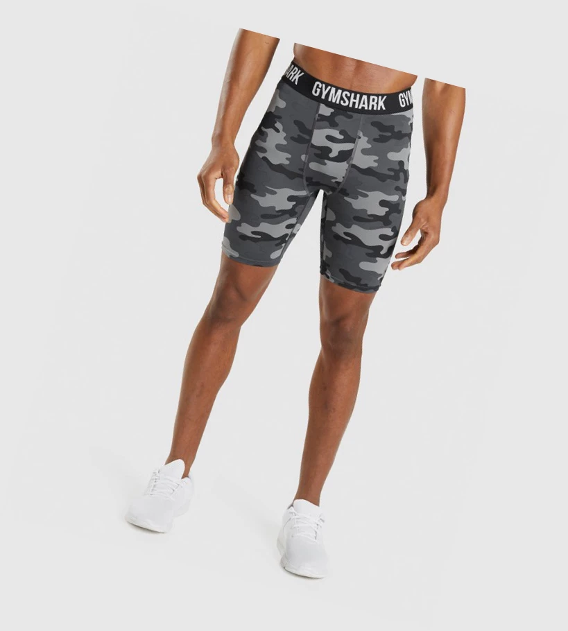 Gymshark Element Baselayer Shorts Herre Grå | QENPZW652