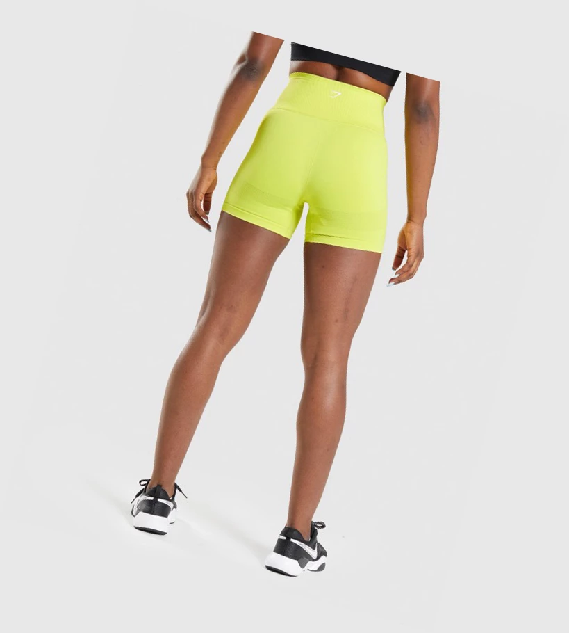 Gymshark Energy Seamless Shorts Dame Gul | IZRHTJ376