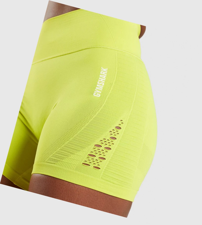 Gymshark Energy Seamless Shorts Dame Gul | IZRHTJ376