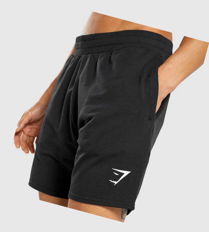 Gymshark Essential 7ﾔ Shorts Herre Svarte | EBZQDM953