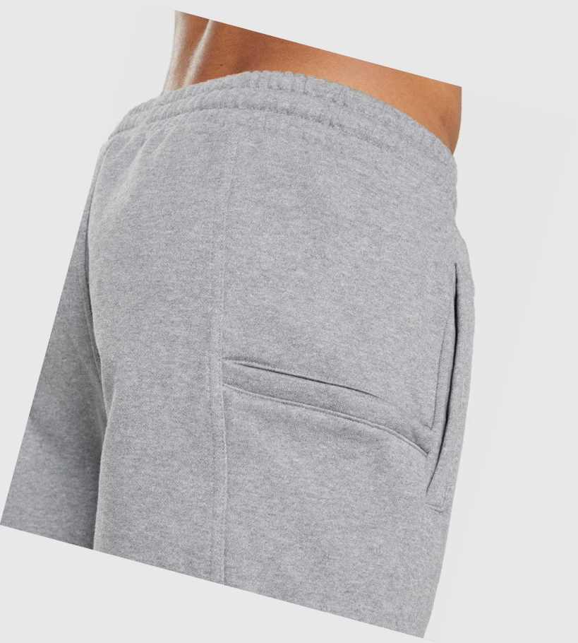 Gymshark Essential Oversized Joggebukser Herre Grå | VNWHRY257