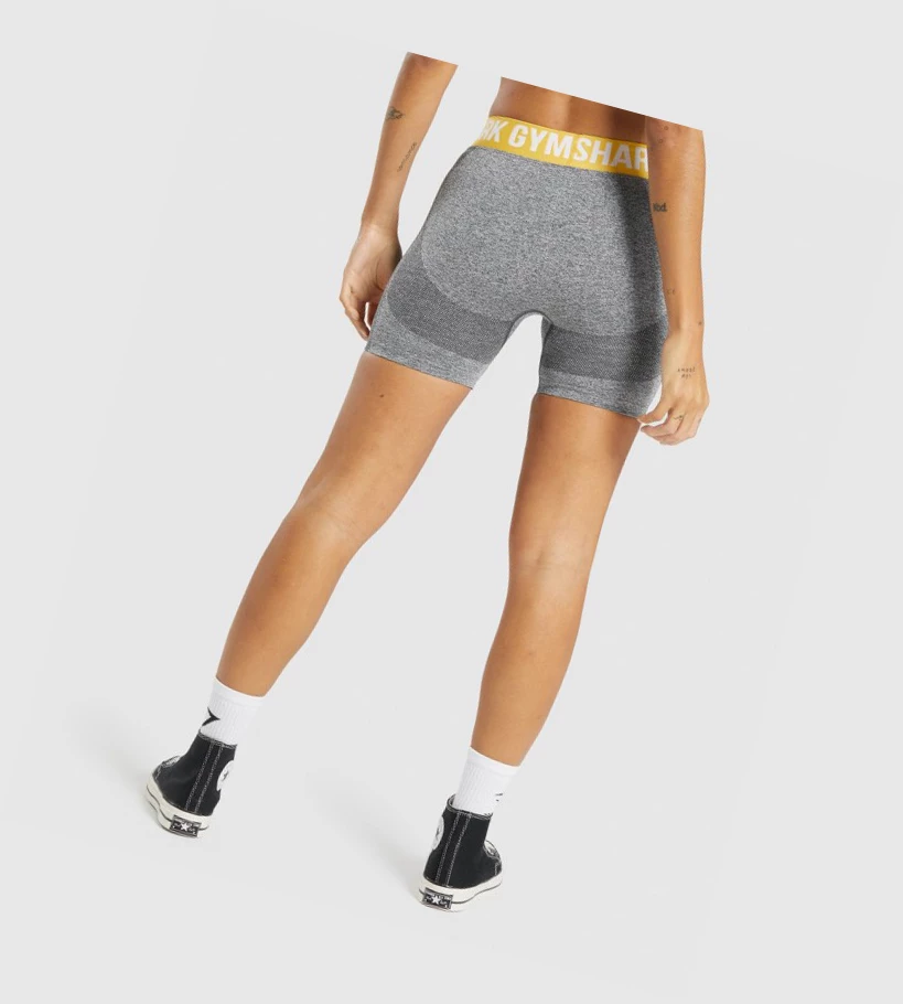 Gymshark Flex Shorts Dame Grå | USGTZO063