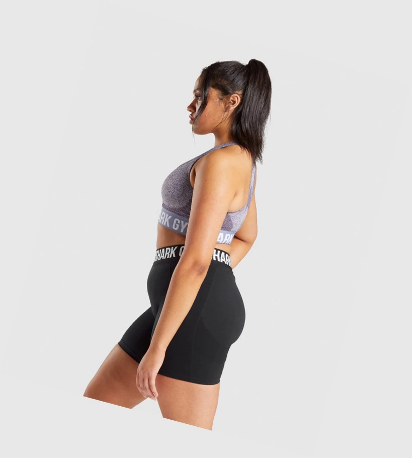 Gymshark Flex Sports Bh Dame Lilla | BVNSCF723