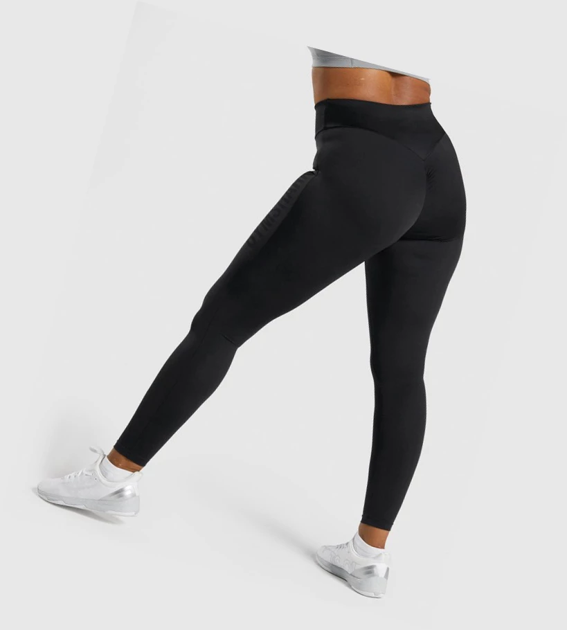 Gymshark GS Power High Waisted Leggings Dame Svarte | WSCOEB423