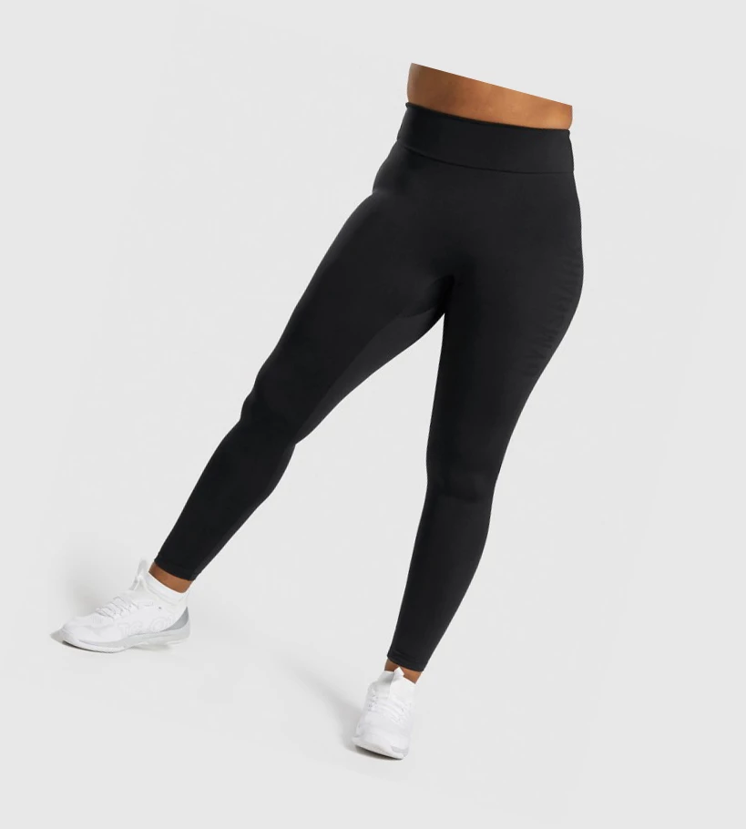 Gymshark GS Power High Waisted Leggings Dame Svarte | WSCOEB423