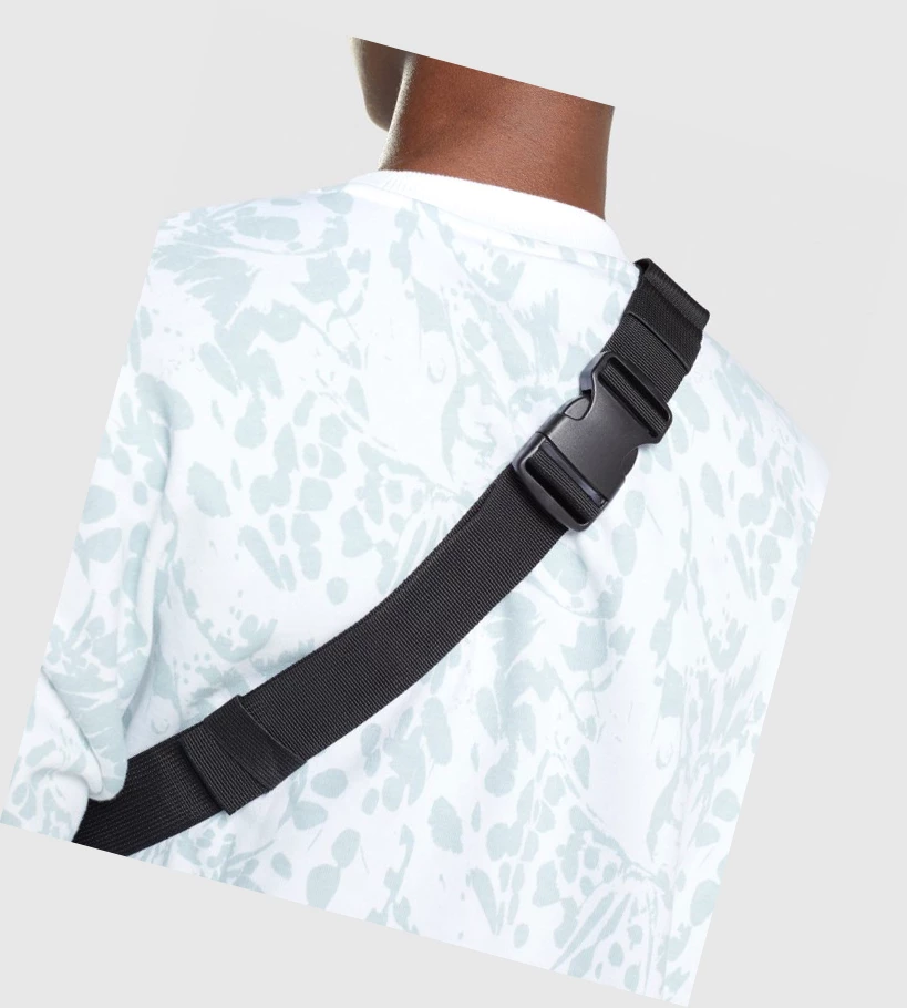 Gymshark Manimal Sling Veske & Ryggsekk Dame Svarte | JFPCKU307