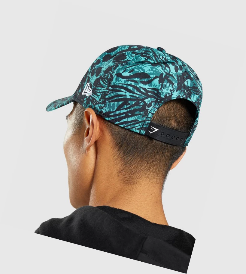 Gymshark Manimal Snapback Headband Dame Turkis | DBKAYS125