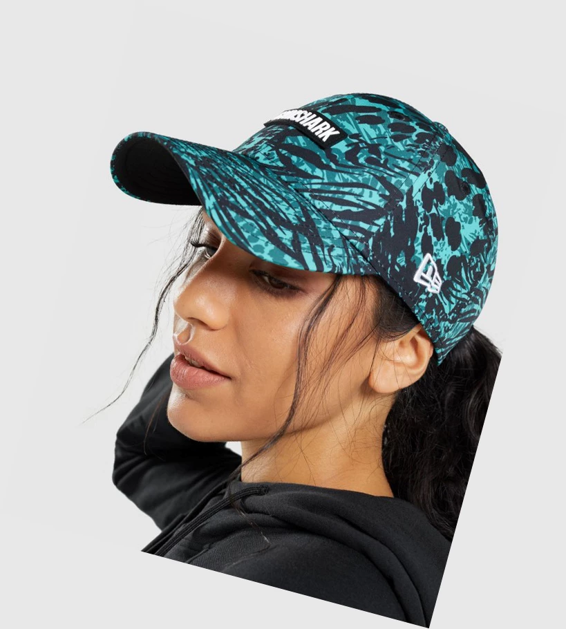 Gymshark Manimal Snapback Headband Dame Turkis | DBKAYS125