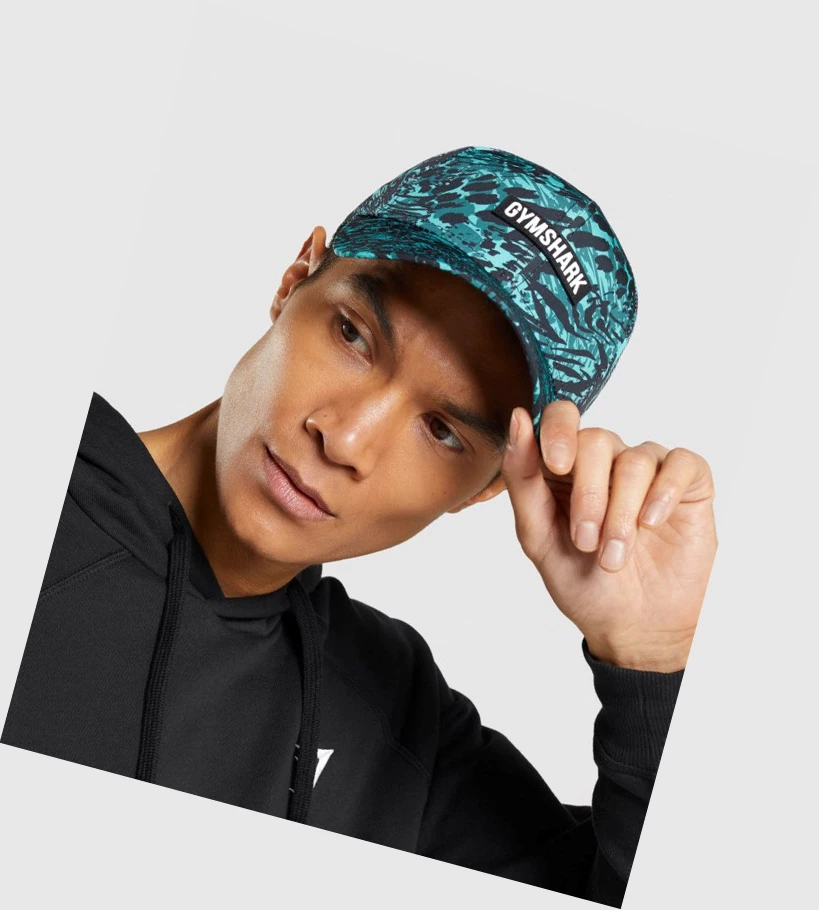 Gymshark Manimal Snapback Headband Dame Turkis | DBKAYS125