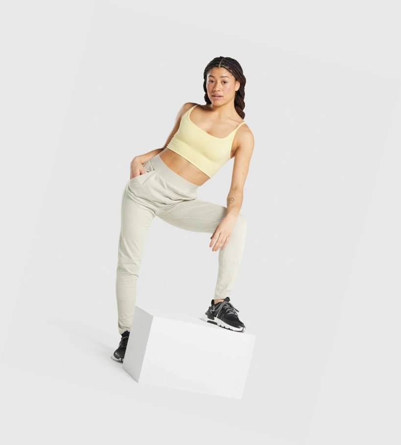 Gymshark Pause Cosy High Waisted Leggings Dame Grå | YWSFIM549