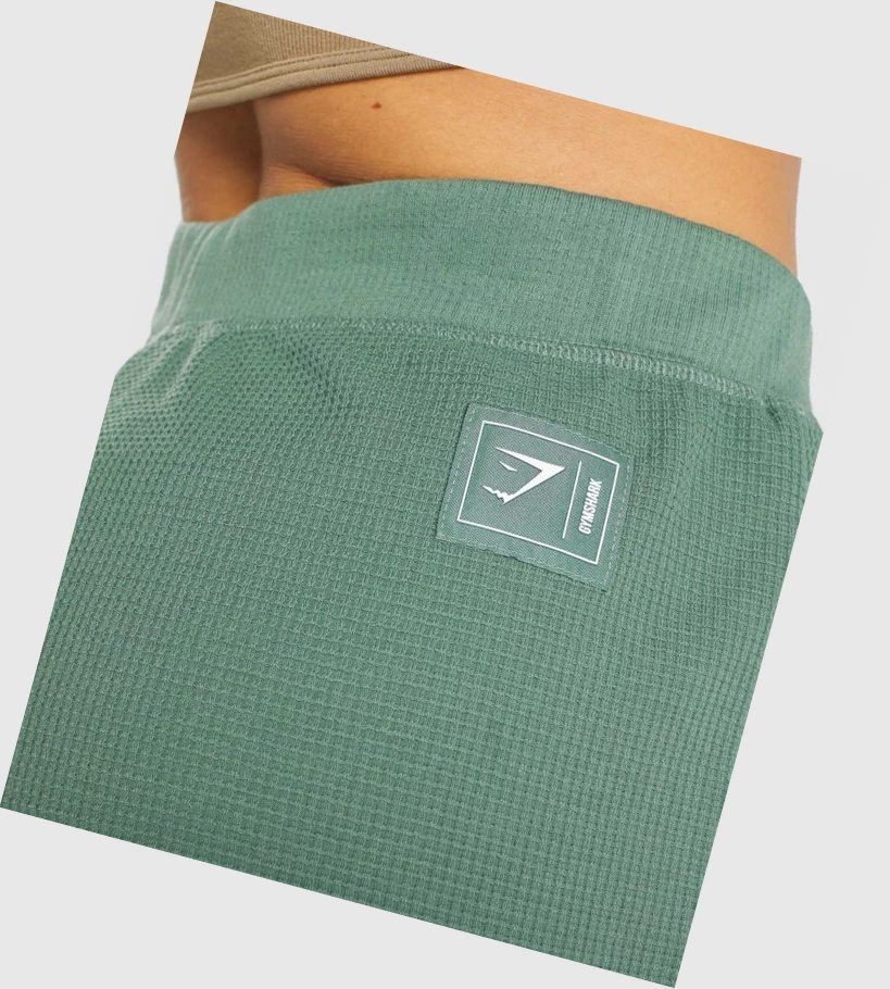 Gymshark Pause Loose Shorts Dame Grønn | XFYGWE795