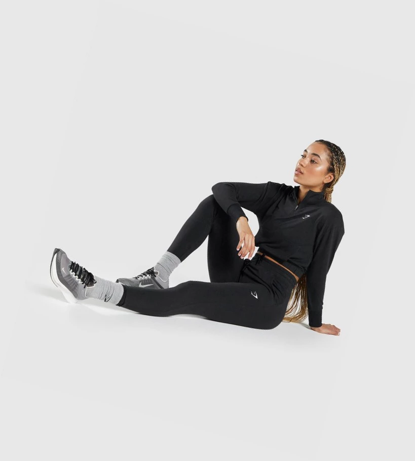 Gymshark Pippa Trenings Joggebukser Dame Svarte | TNSVAZ238