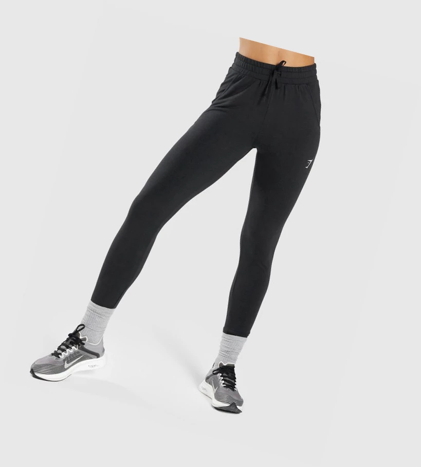 Gymshark Pippa Trenings Joggebukser Dame Svarte | TNSVAZ238