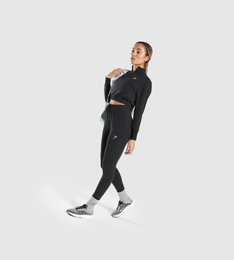 Gymshark Pippa Trenings Klær Dame Svarte | QMBKFC305