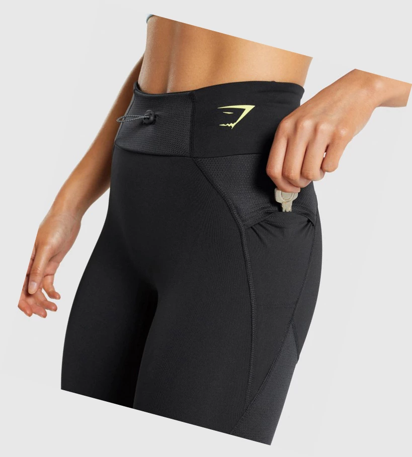 Gymshark Pulse High Waisted Leggings Dame Svarte | ZLHQKA046