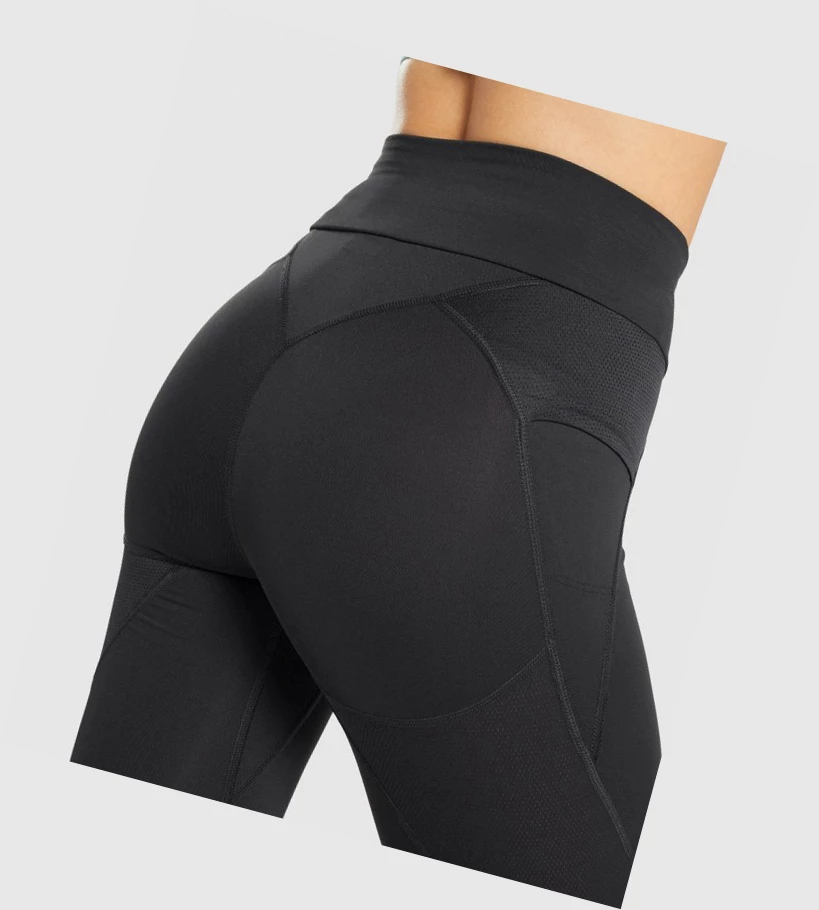 Gymshark Pulse High Waisted Leggings Dame Svarte | ZLHQKA046