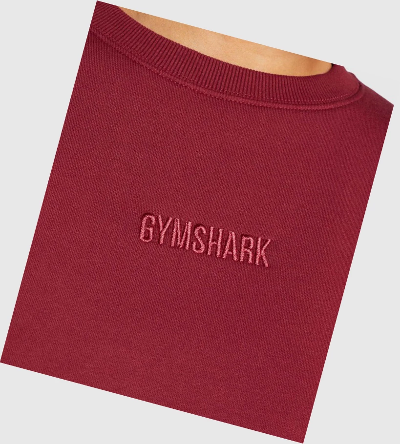 Gymshark Pulse Klær Dame Burgunder | CZYAFD652