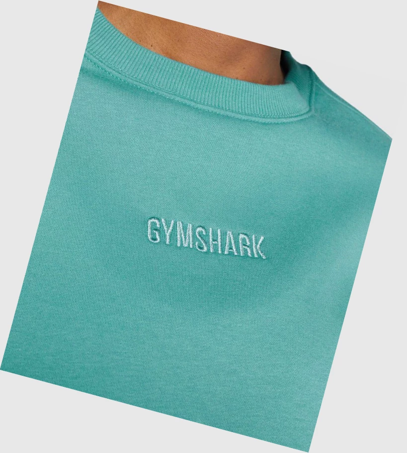 Gymshark Pulse Klær Dame Turkis | YIKJQP234